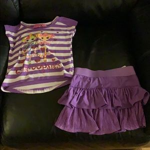 COPY - Lala oopsies shirt and skirt set